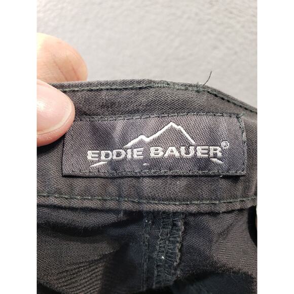 Eddie Bauer Cargo Pants Men's 40x30 Gray Straight Cotton Nylon Hiking Stretch - Picture 12 of 15